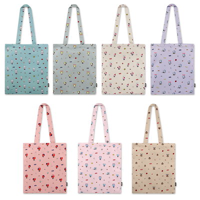 BT21 公式 PATTERN ECO BAG パターン ポケット エコバック ...のサムネイル