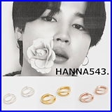 Qoo10] HANNA543 BTS [ジミン着用] E430S シル