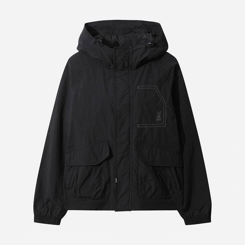 DOD ハイフレックス裏地付きフードジャケット レディース（ブラック） A5122SJK30BLK 353791
