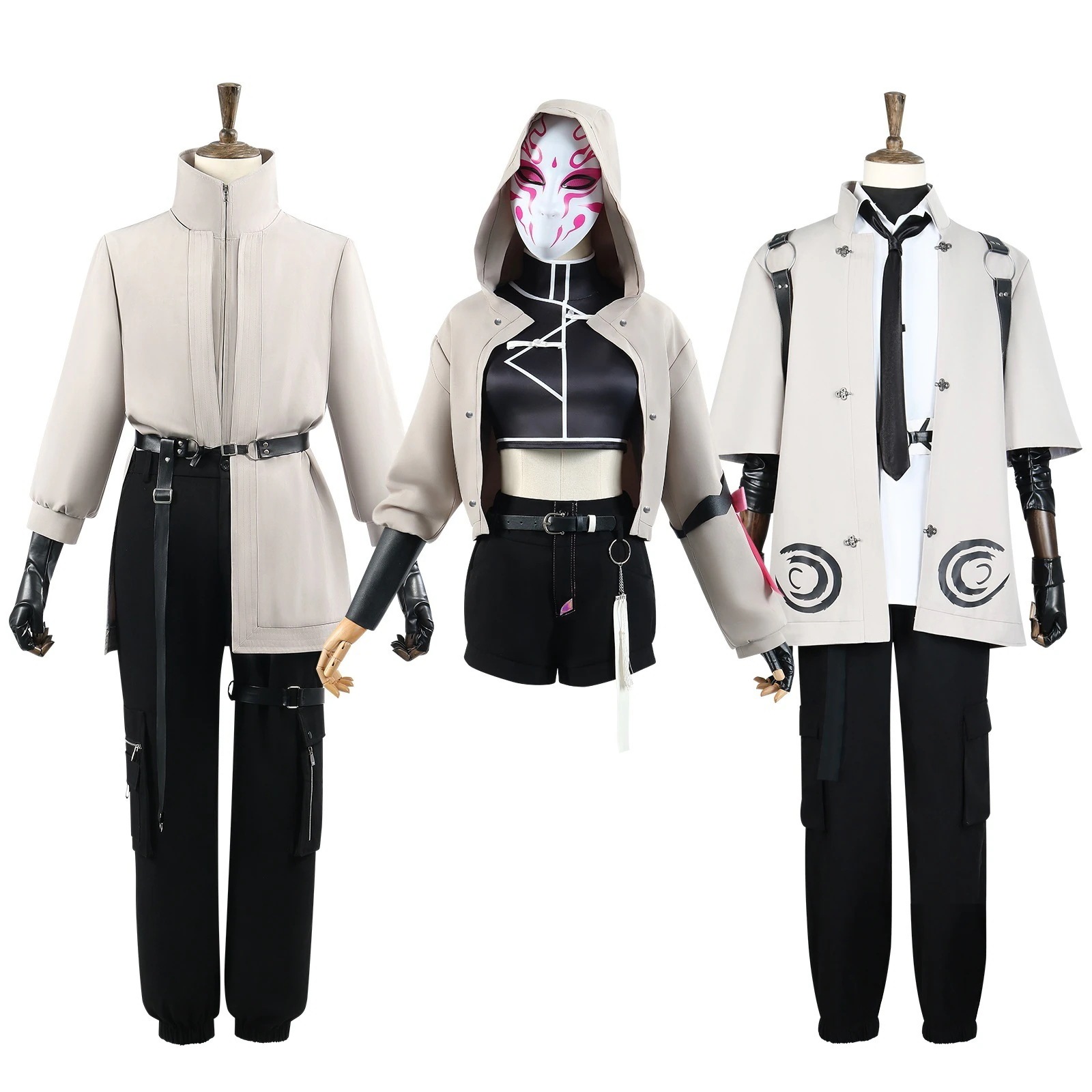 コスプレ 仮装神を斬る凡塵神域cos服仮面小隊王面コスプレ衣装二次元アニメ衣装c服 イベント用品 コスチューム 7,383円