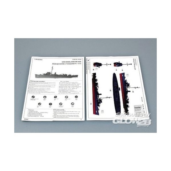 Trumpeter 1/350 USS England DE-635 # 05305 並行輸入品