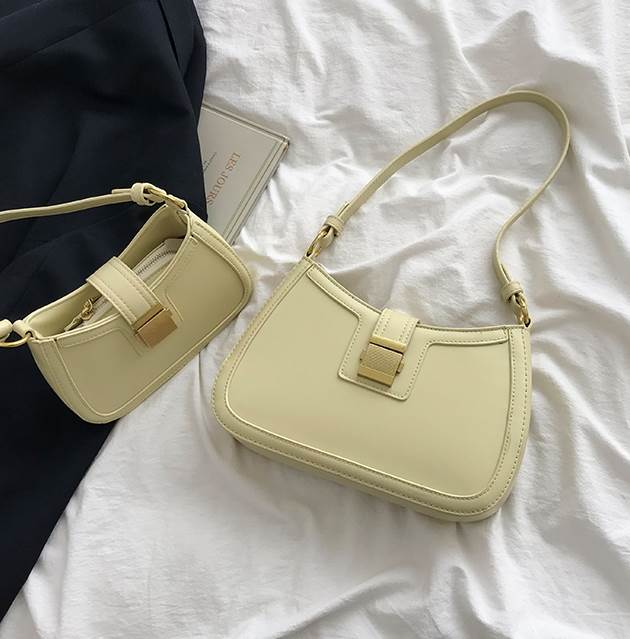 ショルダー バッグ レディース かばん 肩がけ PU 合成皮革 可愛い きれいめ シンプル カジュアル 上品 フォーマル オールシーズン ブラック マスタード ホワイト イエロー ブラウン 系 大人可