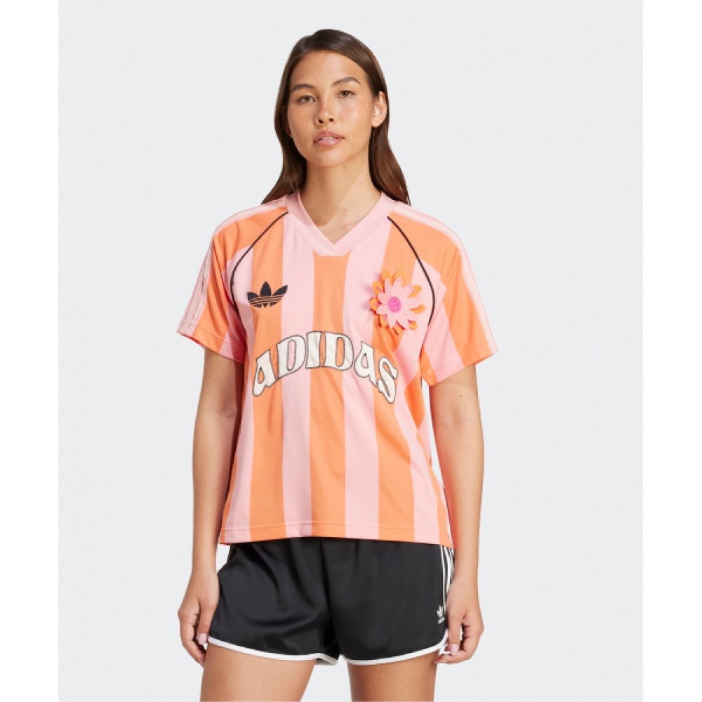 ADIDAS サマーグロウジャージ - ソーラーオレンジ:セピアピンク/ KC0673