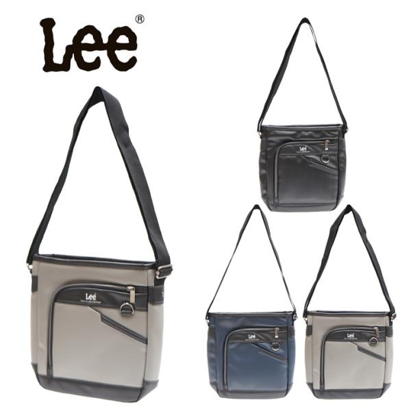 【レターパック配送】Lee 320-3732 ショルダー 縦型 メンズ 鞄 かばん きれいめ ブランド 通勤 通学 デザイン かっこいい