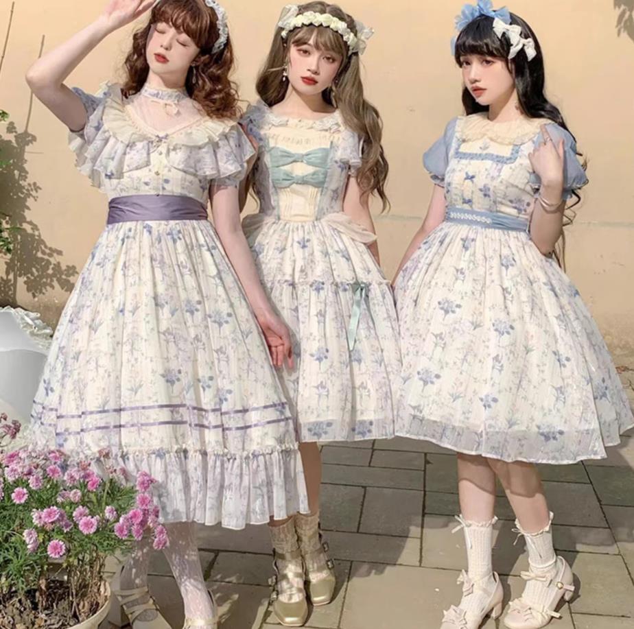 96【新作登場 最安値】 ロリータ 夏ドレスワンピース　 ゴスロリ コスプレ メイド服 コスチューム 文化祭 学園祭 衣装 仮装 ハロウィン おすすめ 可愛い 長袖 ドレス　日常　写真　舞台