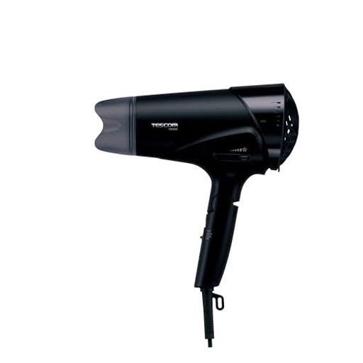 テスコム ヘアドライヤー プロテクトイオン 折りたたみ 大風量 速乾 冷温風 ラク抜きプラグ SPEEDOM ブラック TID3500 K