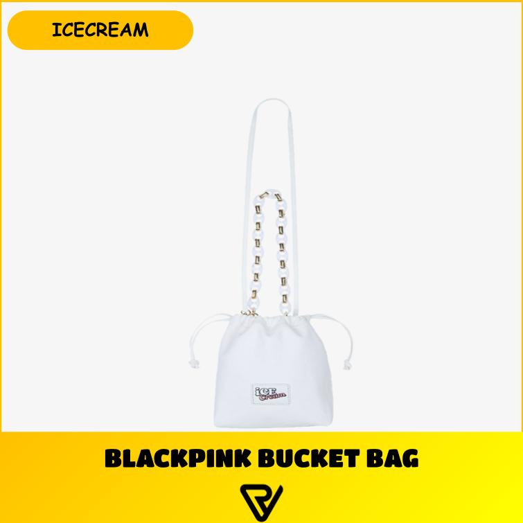[公式品] [ICECREAM] BLACKPINK BUCKET BAG 公式グッズ OFFICIAL MD