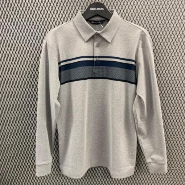 HC04 秋冬男性用カラースパン起毛長袖Tシャツ 初春リブ袖チェック柄ソフト（E41298102）