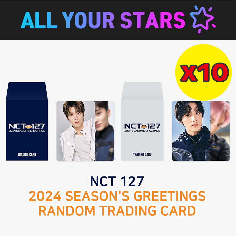 (RANDOM TRADING CARD SET x 10個) NCT 127 - 2024 SM ARTIST SEASONS GREETINGS OFFICIAL MD