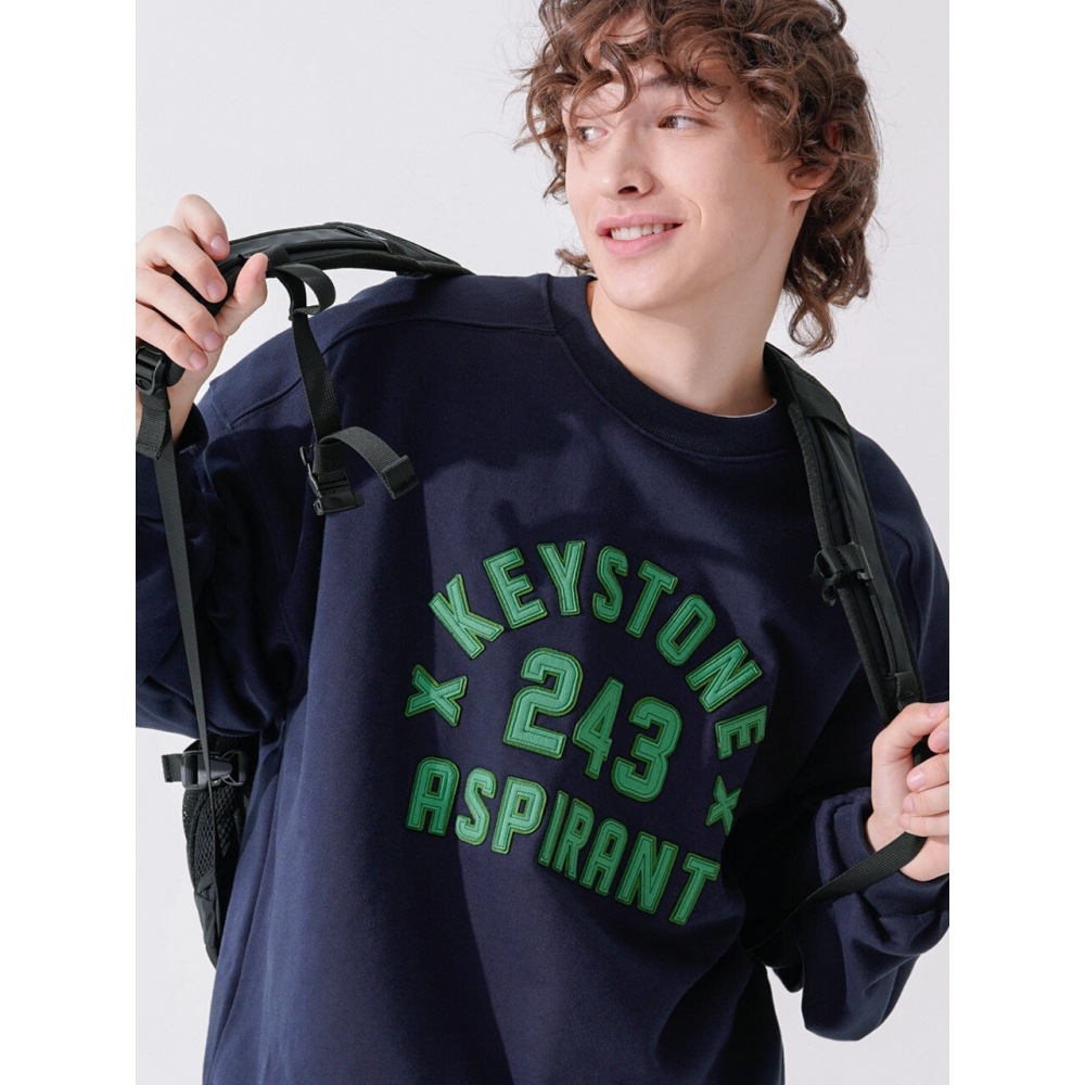 TWN キーストーンスウェットシャツネイビー HSMT3592