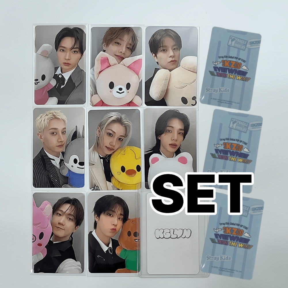 [公式] Stray Kids Global POP-UP Benefit POCA SET SKZOO EVERY WHERE ALL AROUND THE WORLD in SEOUL