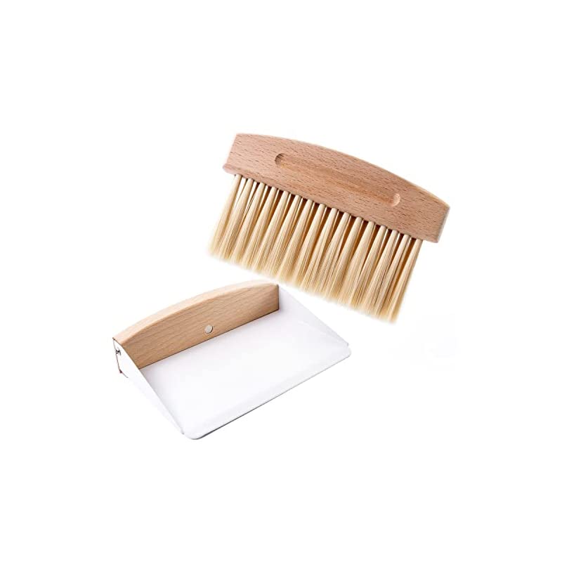 ほうき ちりとり セット ミニほうき 卓上ほうき 室内用 おしゃれ 【コンパクトに収納できてちょっとしたお掃除に最適！】 【SunSlow】