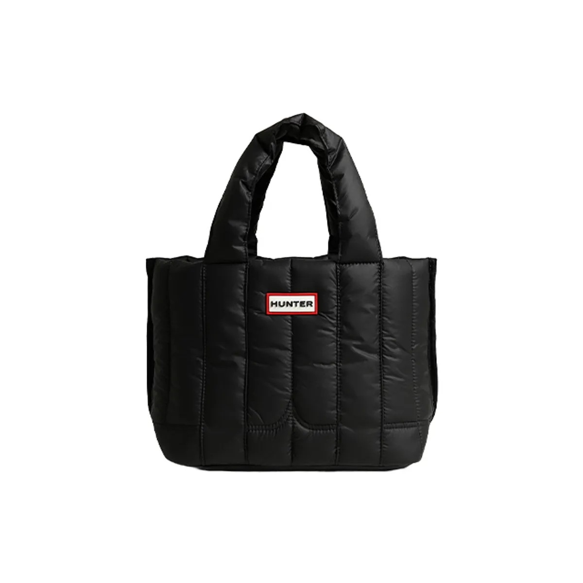 【UNISEX】イントレピッド プーパー ミニ トートバッグ - ブラック/レッドロゴ UBS1167KBMRBO