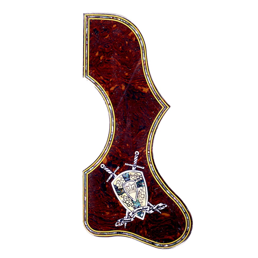 ギターピックガード 13A002 王冠の模様 SJ200に適合