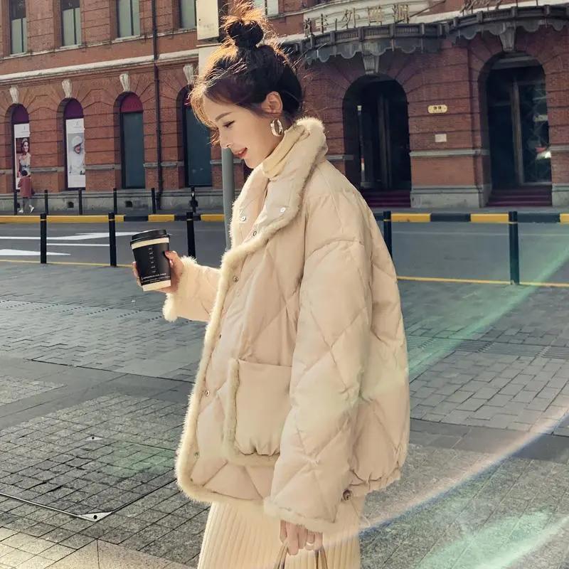 中綿コートキルティングコートレディースアウタージャケット無地韓国ファション可愛いおしゃれwww72