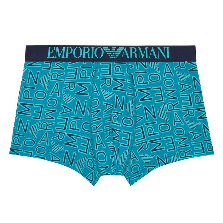 エンポリオアルマーニ：ALL OVER MICROFIBER ボクサーパンツ (ハーバー・ブルー)【AF10796-EM000232-FB171】 4,296円