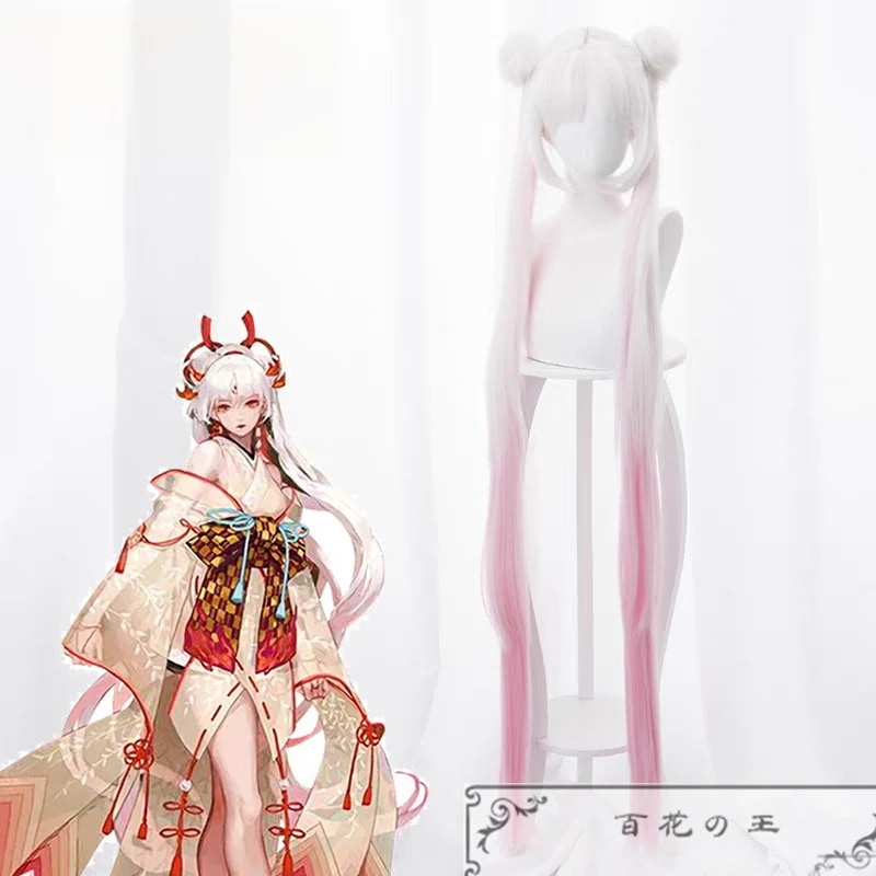 超安値挑戦! 陰陽師 不知火 しらぬい 式神物詩 かつら コスチューム