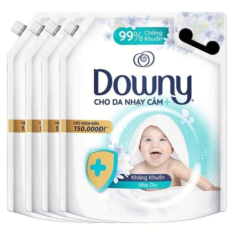 柔軟剤 洗濯用洗剤 【4個セット】アジアンダウニー センシティブ 3L P&G D
