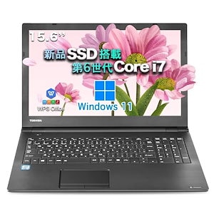 Win11搭載 中古ノートパソコン ノートPC office付きインテル第6世代Core i3 初心者向け Windows11搭載 15.6インチHD /テンキー付き/TFTカラーLED液晶