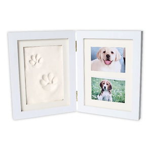 犬 誕生日 プレゼント 猫 ペット フォトフレーム メモリアル 手形 足型 肉球 スタンプ