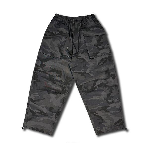 メンズバイオカモバルーンフィットバンディングパンツ OF PTA 294 ブラック_P409228338