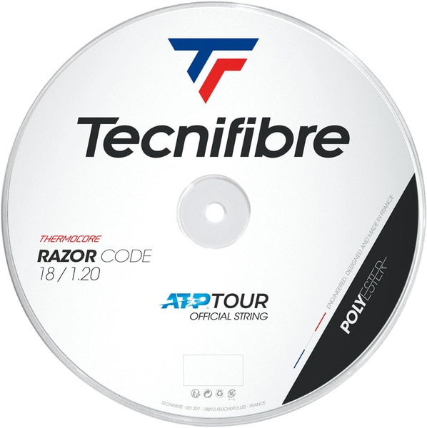 テクニファイバー Tecnifibre 硬式テニスガット BOB 200M RAZOR CODE 1.20 BLUE テニス 硬式ガット 04RRA130XC