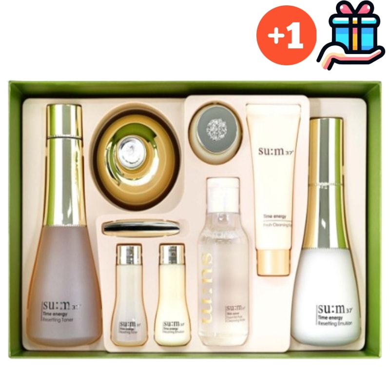 [メガ割 スキンケア] NEW タイムエネルギー スキンクリーム エマルジョン 3種セット + 追加贈呈 5種 スキンケア 基礎化粧品 韓国コスメ 栄養 お肌のキメ 保湿 持続 しっとり オーガニック
