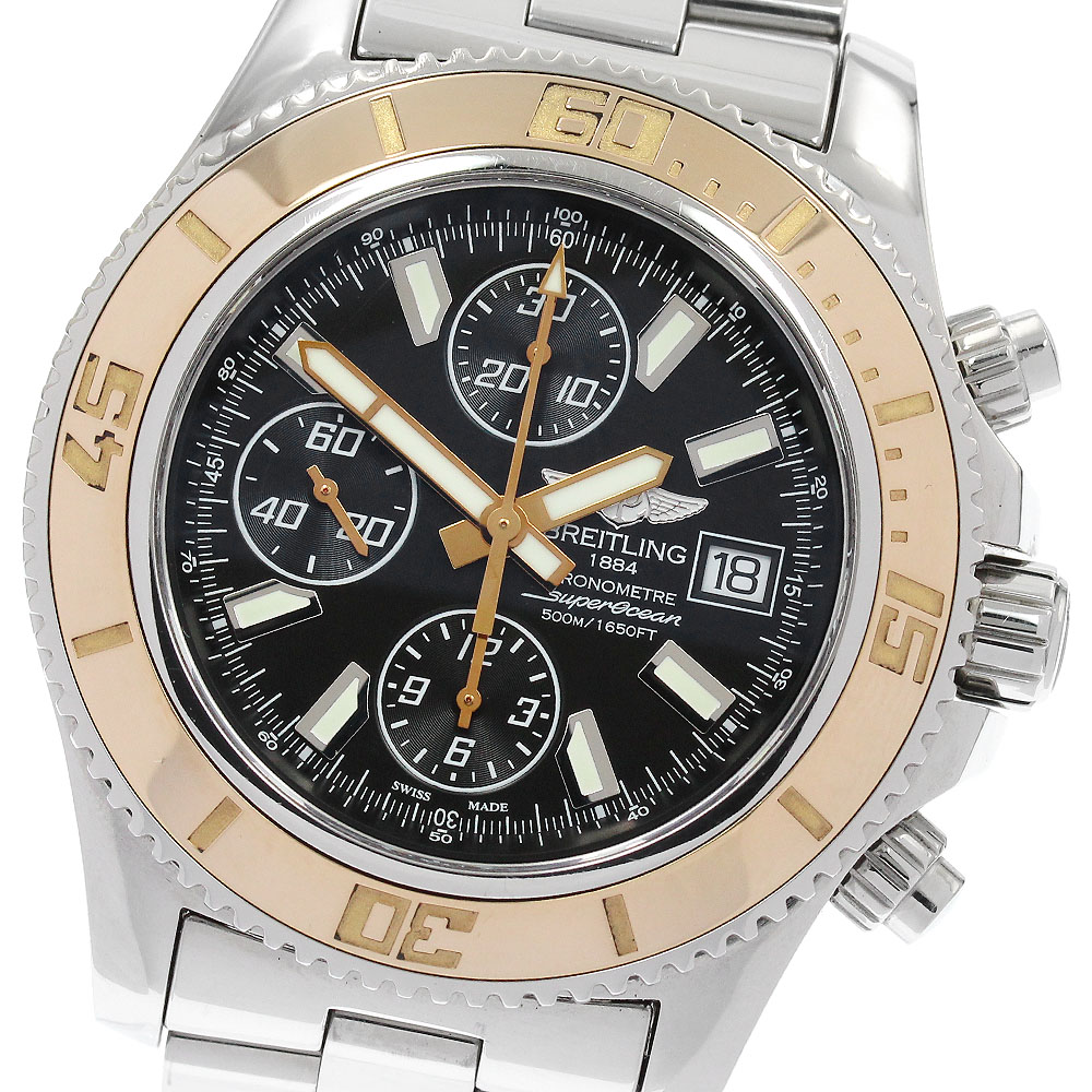 ブライトリング BREITLING C13341 スーパーオーシャン クロノグラフ 自動巻き メンズ 良品 _889509【中古】
