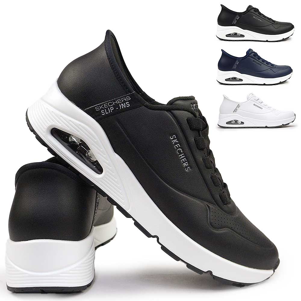 スリップインズ 183005 ウノ イージー エア ハンズフリー スリッポン エアーソール コートスタイル メンズ スニーカーカジュアル