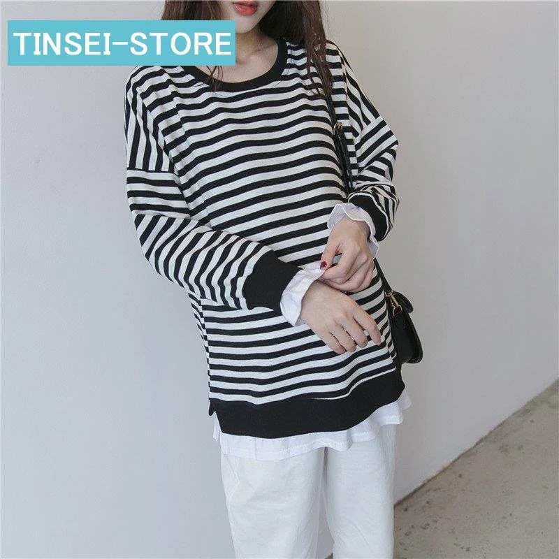 [即納]いまだけの超SALE価格！ スウェット 可愛い 重ね着 妊娠 ママ ゆったり ルームウェア 部屋着 春 秋 マタニティー 妊婦服 産後 産前 カットソー 長袖 トレーナー トップス マタニティ