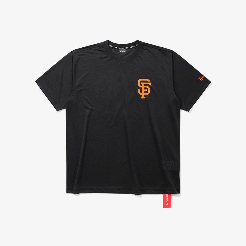 MLB サンフランシスコ ジャイアンツ メッシュ Tシャツ ブラック 15147531