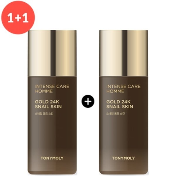 インテンスケア ゴールド24K スネイル オム スキン（1 + 1）（ミア）