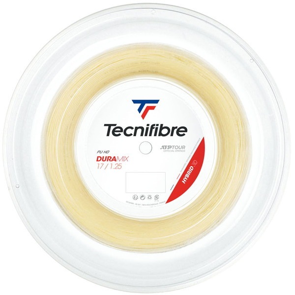 Tecnifibre (テクニファイバー) 硬式テニス用 ガット BOB DURAMIX HD 200mロール ナチュラル 1.30mm TFSR302 NA