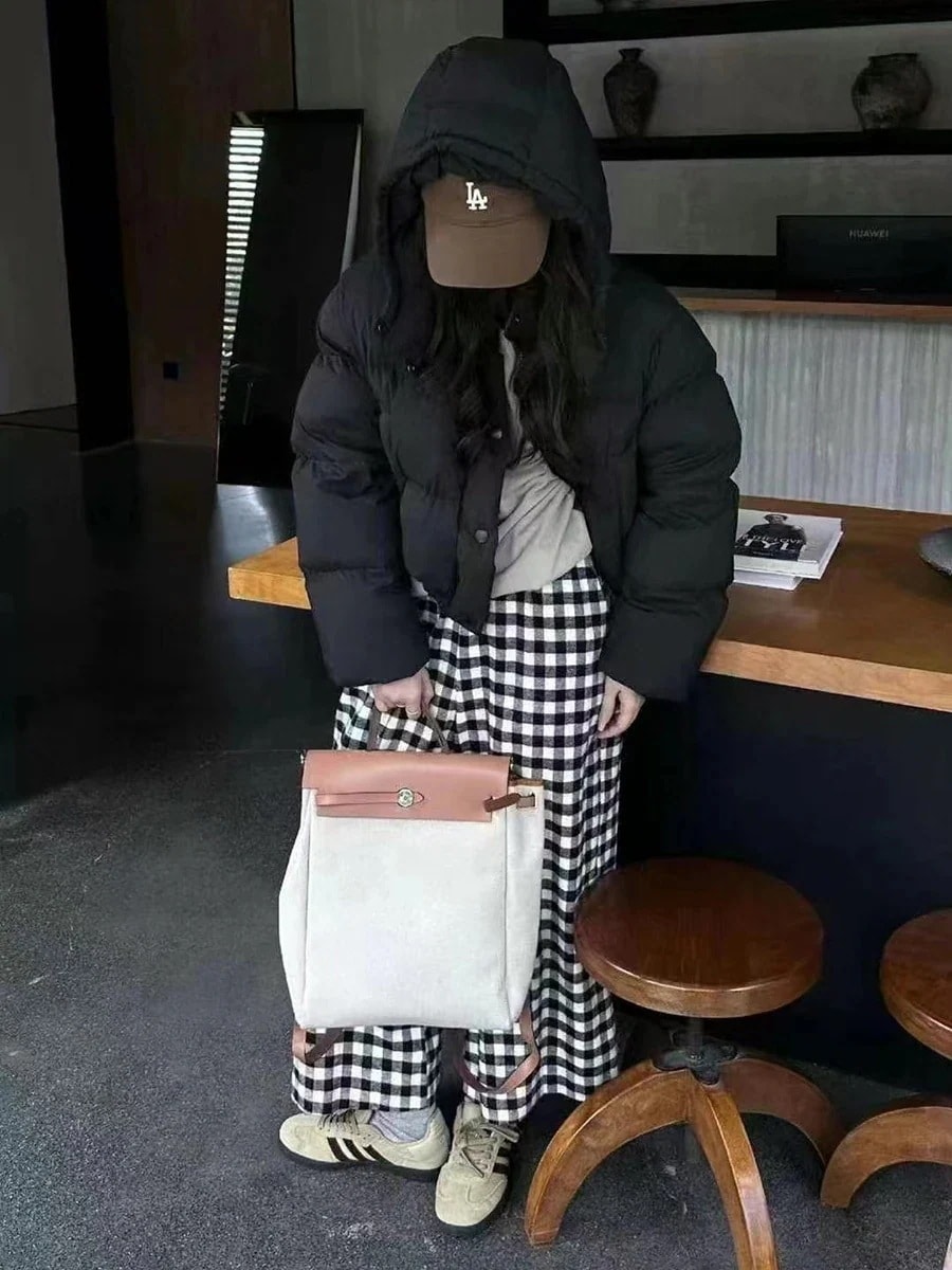 韓国東大門タイドブランドダウンジャケット女性ショート冬のファッション2ストラップを着厚くホワイトダックダウンパン服