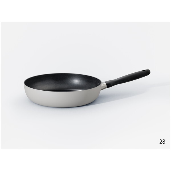 BH-P28GY グレー バウハウス フライパン 28cm (ガス火専用)
