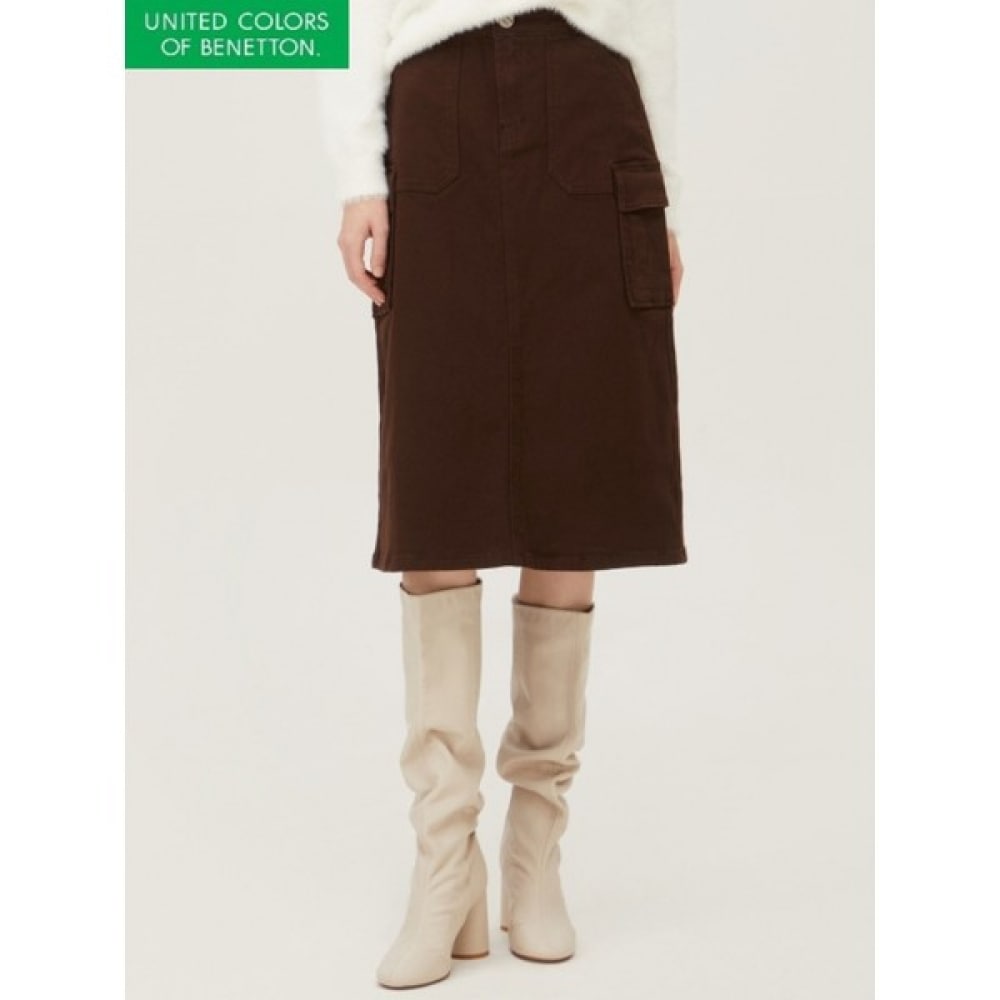 (ベネトン) カーゴ H ラインスカート_バスケ1361