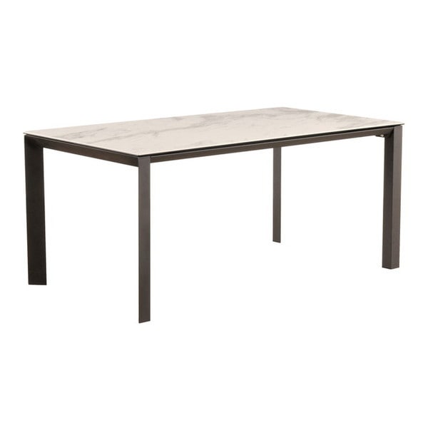 筑波産商 TKB-GN165-WH セラミックテーブル ダイニング ホワイト W1650 メーカー直送