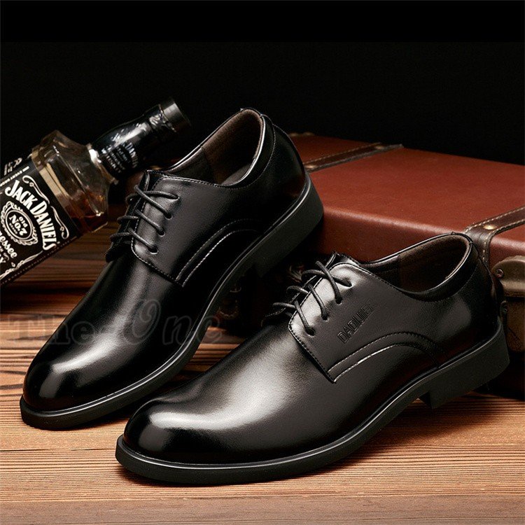 革靴 ビジネスシューズ 疲れない プレーントゥ 通気性 紳士靴 メンズシューズ ビジ い出のひと時に、とびきりのおしゃれを！ メンズ PU靴