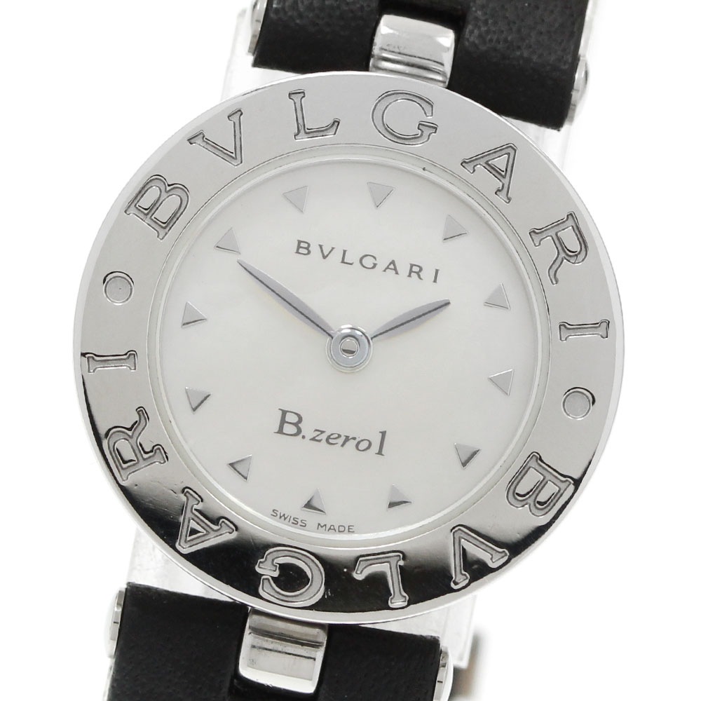 ブルガリ BVLGARI BZ22S B-zero1 シェル文字盤 クォーツ レディース 良品 _955635【中古】