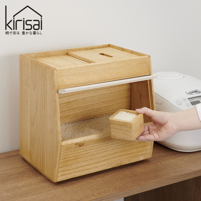 米びつ10kg桐製桐のこめ櫃OSPO-10オスマック日本製