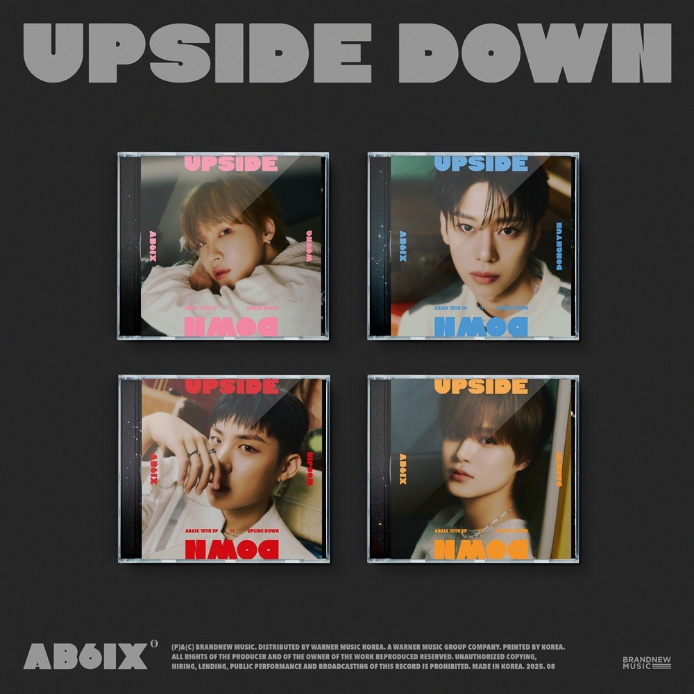 AB6IX - UPSIDE DOWN / 10TH EP ALBUM (JEWEL VER.) 4種SET
