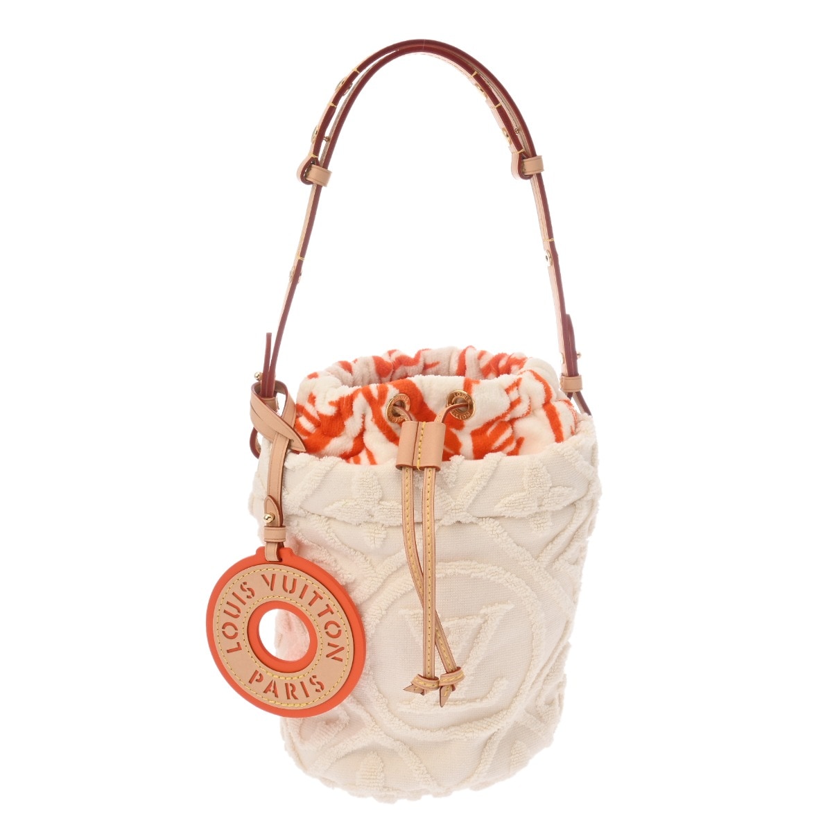 LV バケーション バイザプール バケット ベージュ系 M25146 レディース コットン100％ トートバッグ 未使用 銀蔵 163,350円