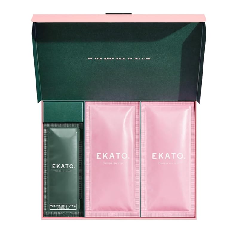 EKATO. (エカト) プレシャスジェルパック (炭酸ガスパック/炭酸パック/フェイスパック/炭酸) (10回分, 10, 回分)