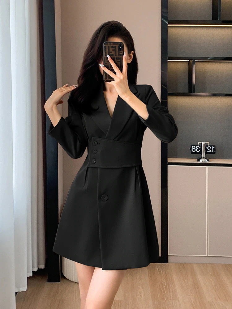 新品2025初春新品 レディース スーツワンピース 卒業式 ママ スーツ トップス アウター 通勤 入学式 新品 31