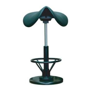 鞍馬チェアR(フットレスト付き) ブラック/ブラック SSS-4867R