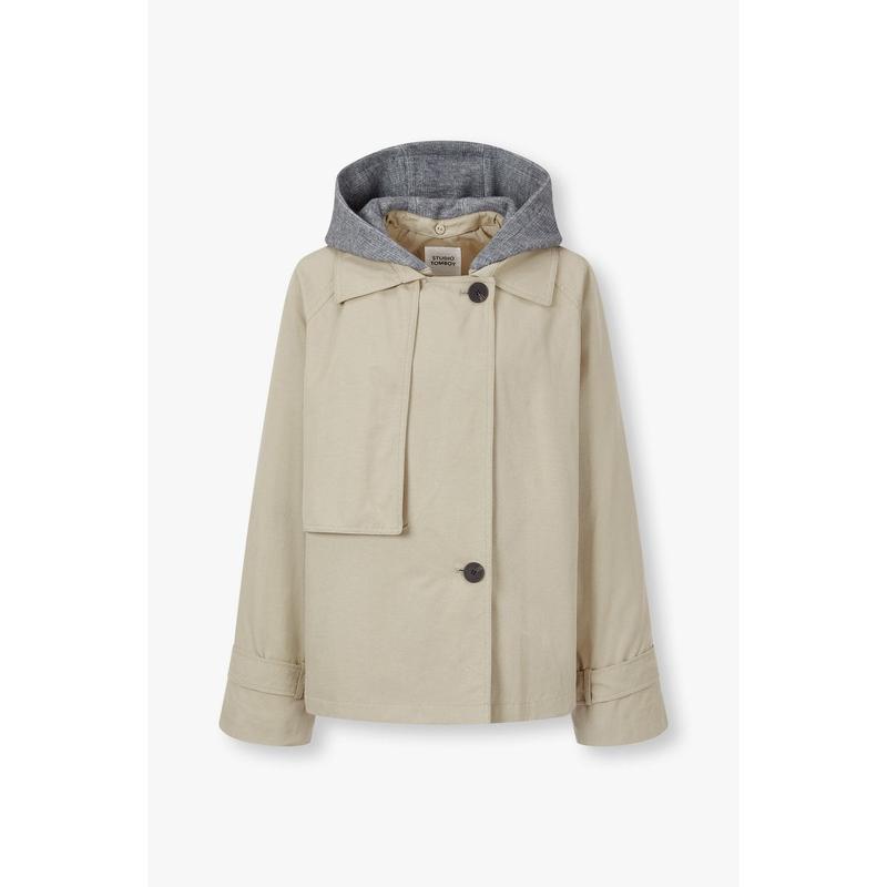 フード取り外しトレンチジャンパー(9174313976AR)