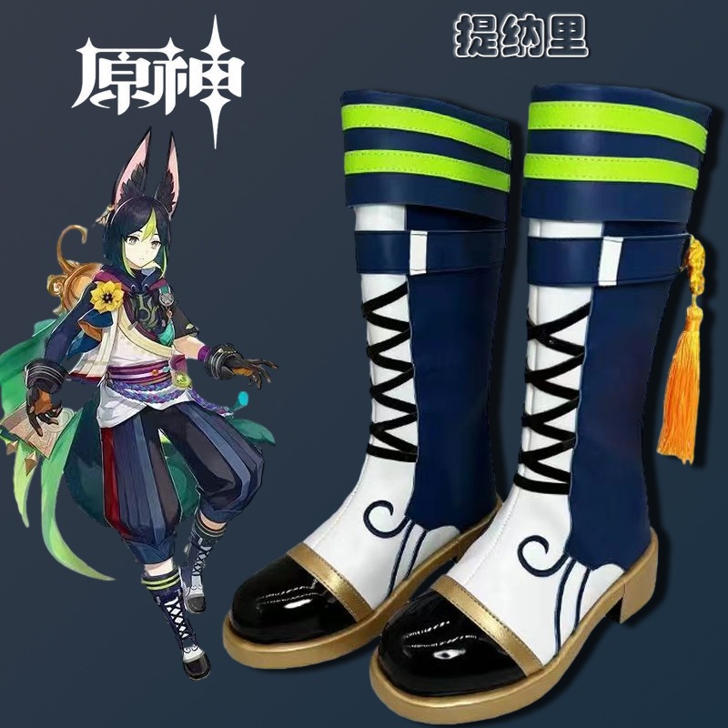 原神アニメゲームキャラクターパフォーマンスシューズ写真とゲーム周辺アニメーションシューズで復元