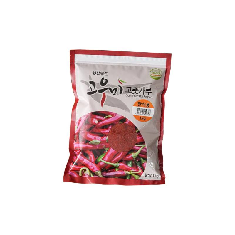 中国産唐辛子粉 1kg 100％中国産唐辛子使用 キムチ・韓国料理用 コチュカル チャック付きパック 中国製