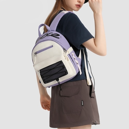 [2色]軽量防水デイリー女性用通勤バックパック