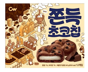 もちもちチョコ 餅パイ 韓国菓子 240g x 3EA